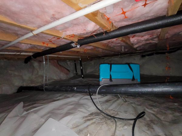 Crawl Space Water Remediation in Lake Orion
